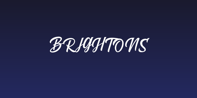 Brightons Social Header