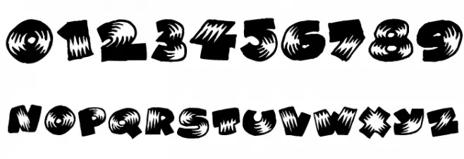 Brightoon Plain Font OTHER CHARS