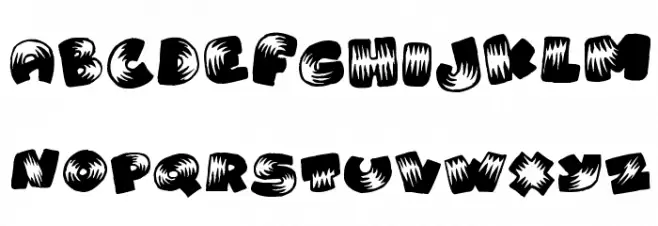 Brightoon Plain Font Litere mari