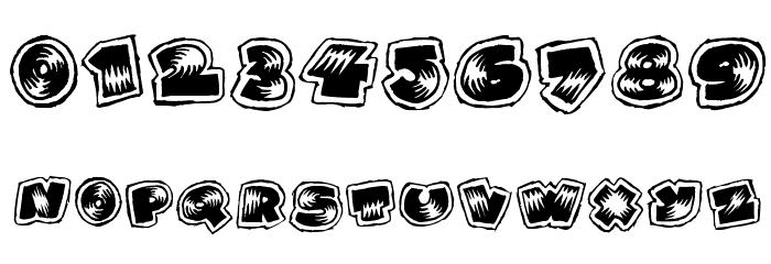 Brightoon Font OTHER CHARS
