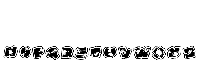 Brightoon Font LOWERCASE