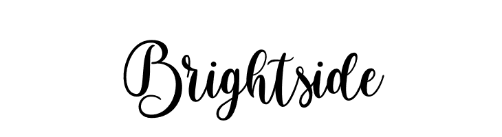 Brightside  Free Fonts Download