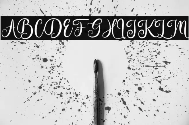 Brightside Font examples