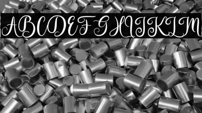 Brightside Font examples