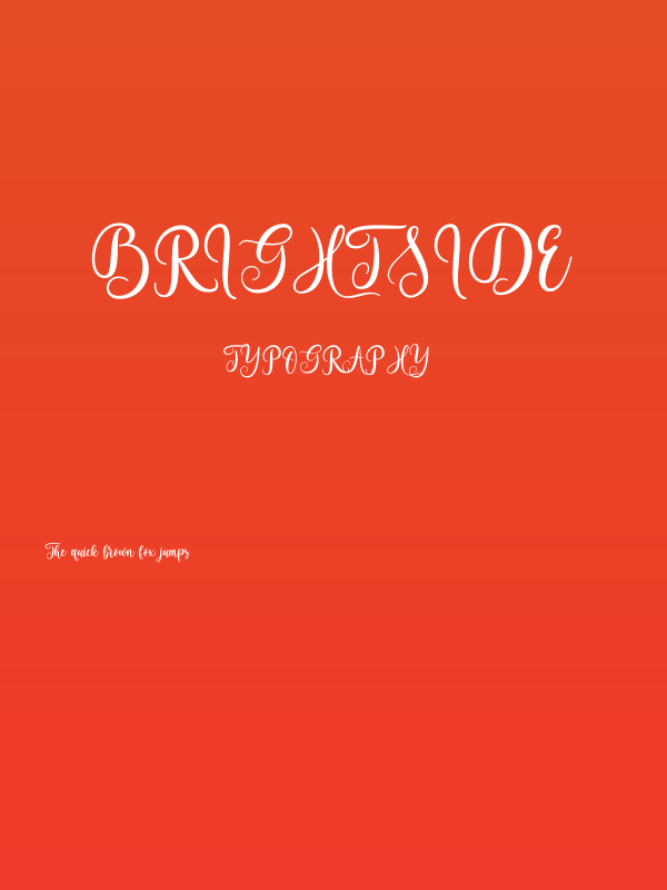 Brightside Poster
