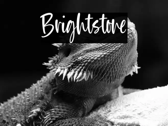 Brightstone Font examples
