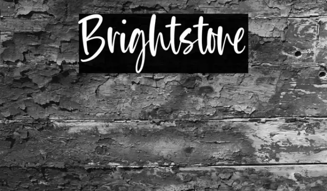 Brightstone Font examples