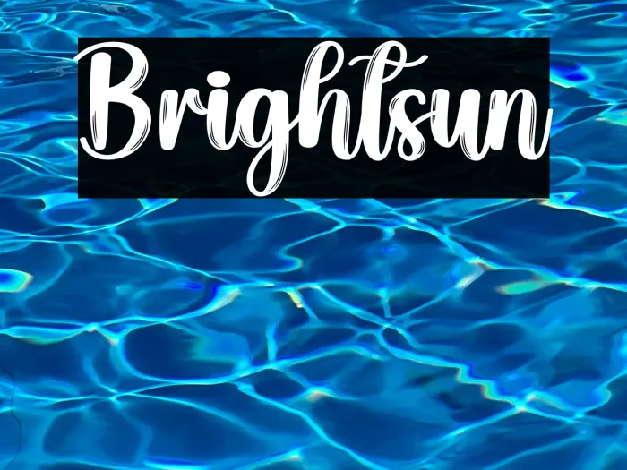 Brightsun Example 3
