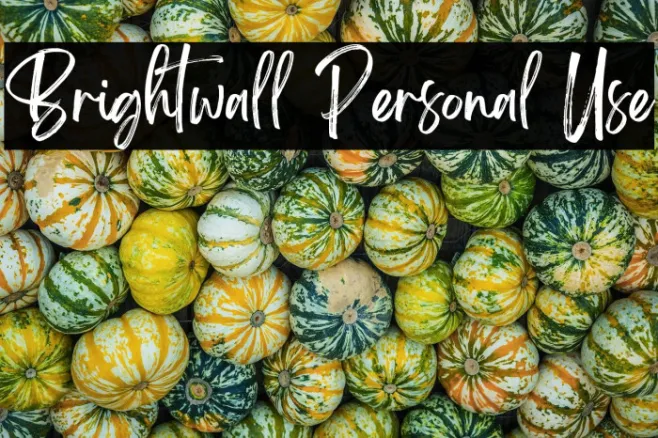Brightwall Personal Use Example 1