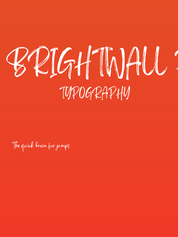 Brightwall Personal Use Poster