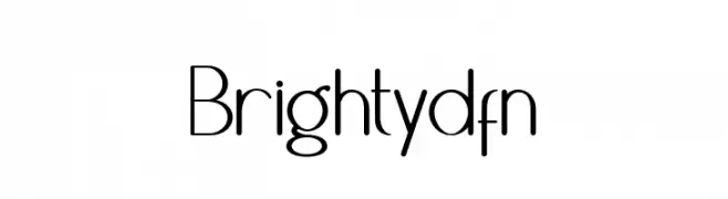 Brightydfn  Fuentes Gratis Descargar