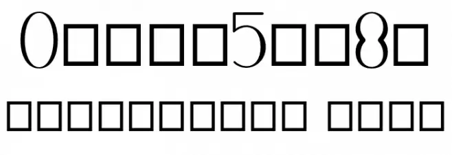 Brightydfn Font OTHER CHARS