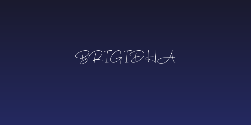 Brigidha Social Header