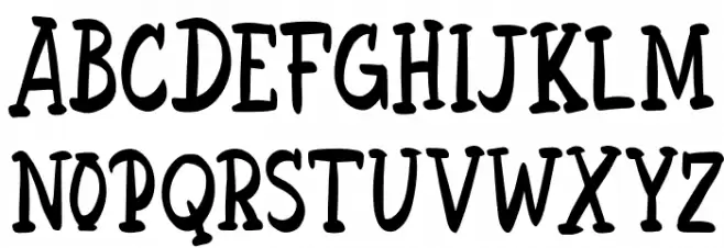 BrigitaFREE Fonte MAIÚSCULAS