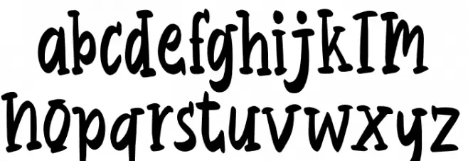 BrigitaFREE Caratteri MINUSCOLO