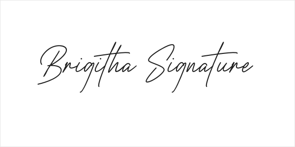 Brigitha Signature Logo