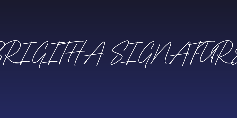 Brigitha Signature Social Header
