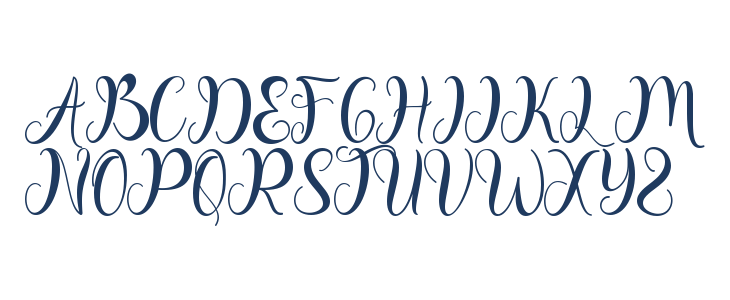 Brigitha Valentine Uppercase