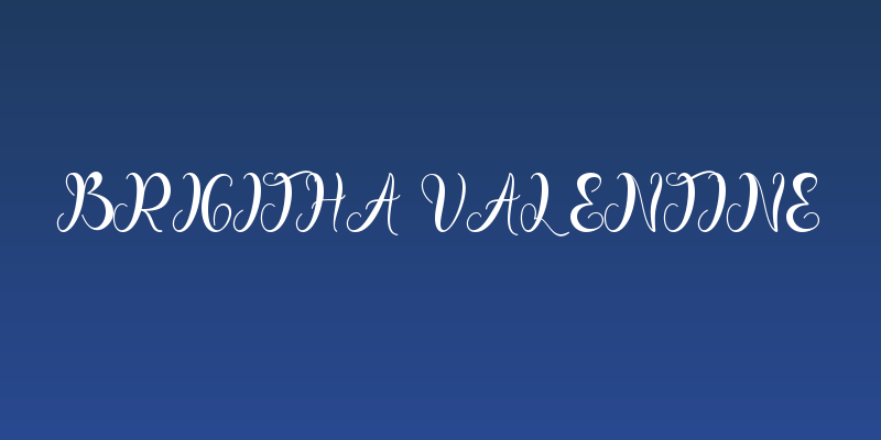 Brigitha Valentine Social Header