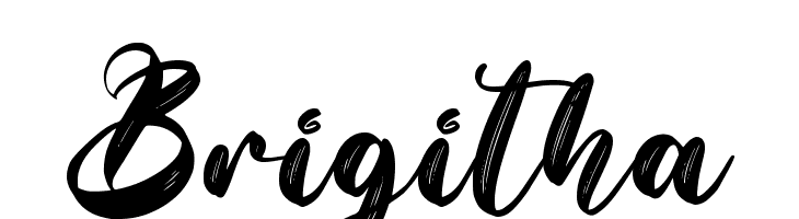 Brigitha  font caratteri gratis