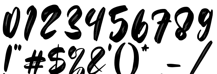 Brigitha Font OTHER CHARS