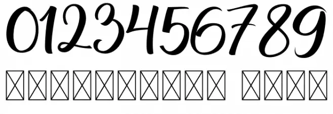 Brigitta Demo Font OTHER CHARS