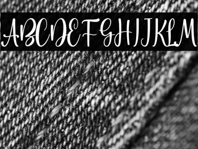 Brigtia Personal Use Font examples