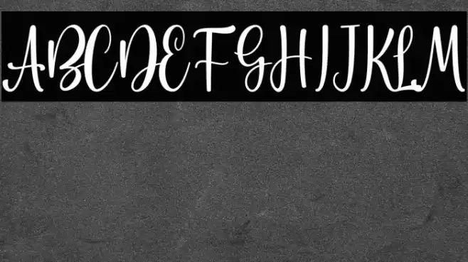 Brigtia Personal Use Font examples