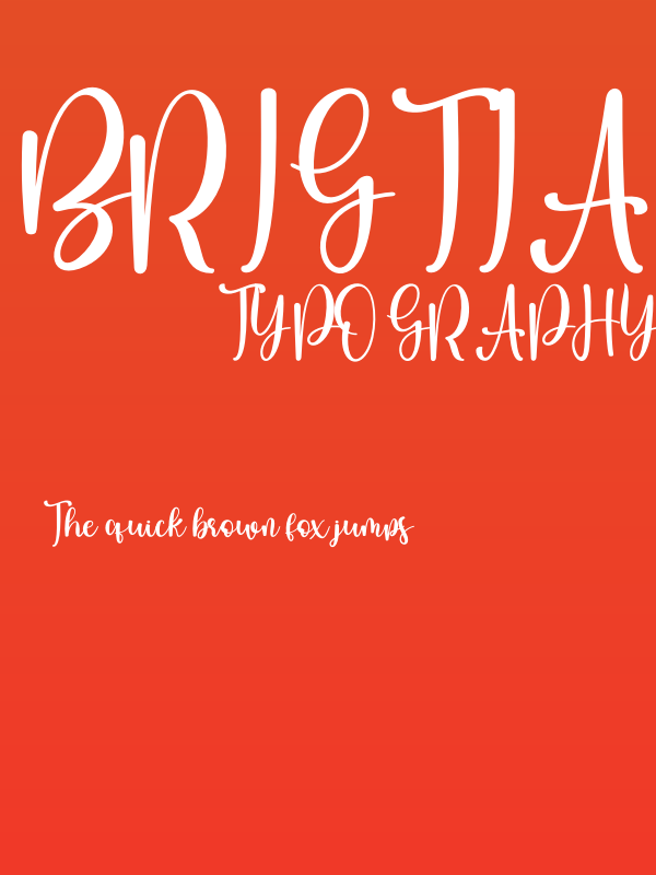 Brigtia Personal Use Poster