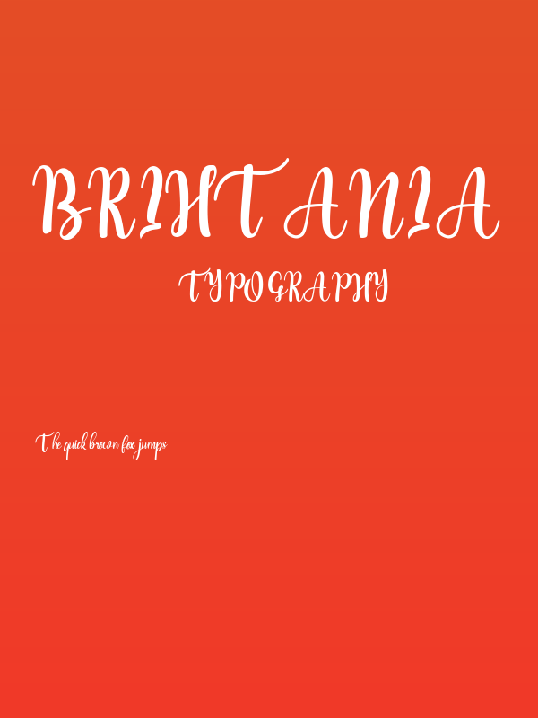 Brihtania Poster