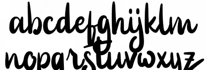 Brik Stang 字体 小写