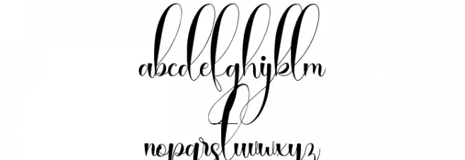 Brilganttyne फ़ॉन्ट लोअरकेस