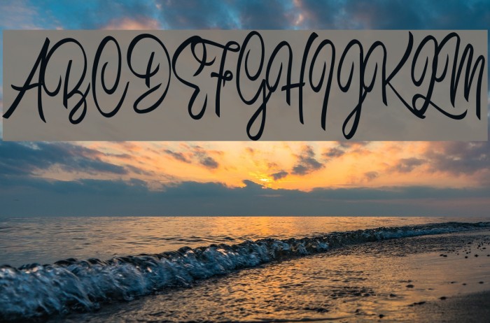 Brilhant Font examples