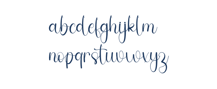 Briliant Calligraph Lowercase