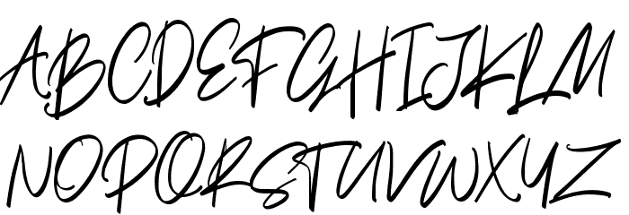 Briliantine Script Demo Font OTHER CHARS