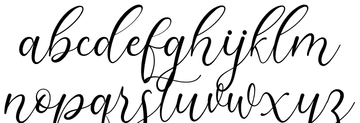 Briliantti Font LOWERCASE