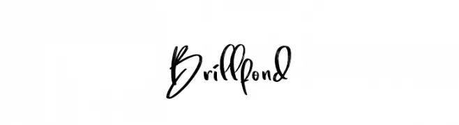 Brillfond  font caratteri gratis