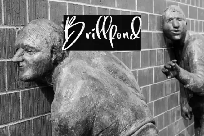 Brillfond Font examples