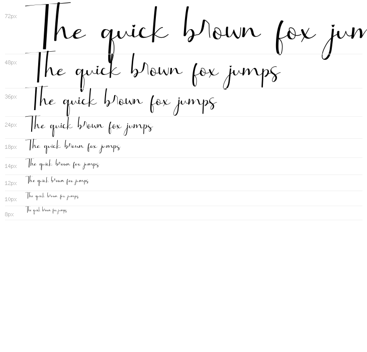 Brillia Calligraphy Waterfall