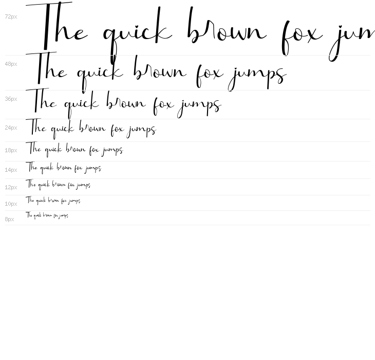 Brillia Calligraphy Waterfall