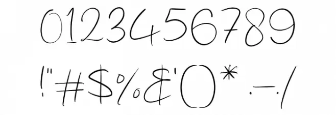 Brillian Catalyst Font OTHER CHARS