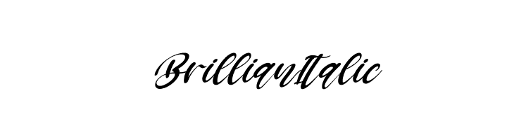 Brillian Italic  Descarca Fonturi Gratis