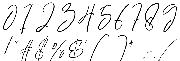 Brillian Signature Caratteri ALTRI CARATTERI