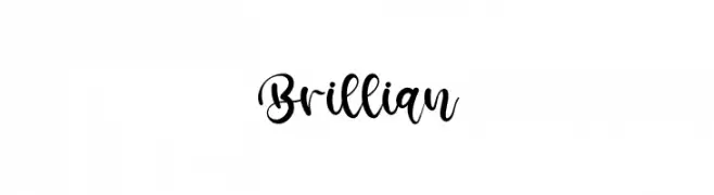 Brillian  font caratteri gratis