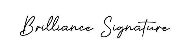 Brilliance Signature  नि: शुल्क फ़ॉन्ट्स डाउनलोड