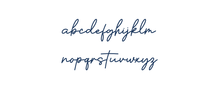 Brilliance Signature Lowercase