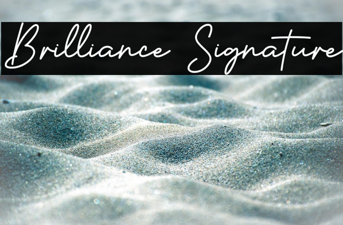 Brilliance Signature Example 2
