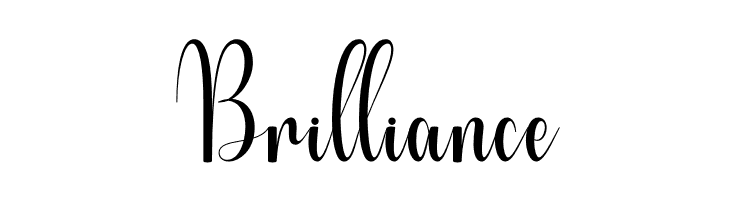Brilliance  नि: शुल्क फ़ॉन्ट्स डाउनलोड