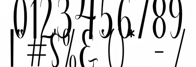 Brilliance Font OTHER CHARS