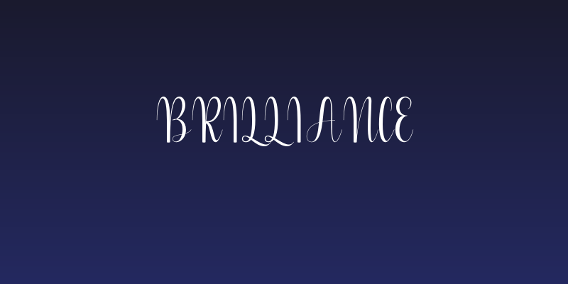 Brilliance Social Header